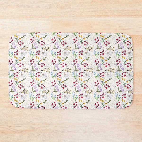 Item preview, Spring cherries and flowers seamless pattern iphone-cases designed and sold by DoodlesFlowers.