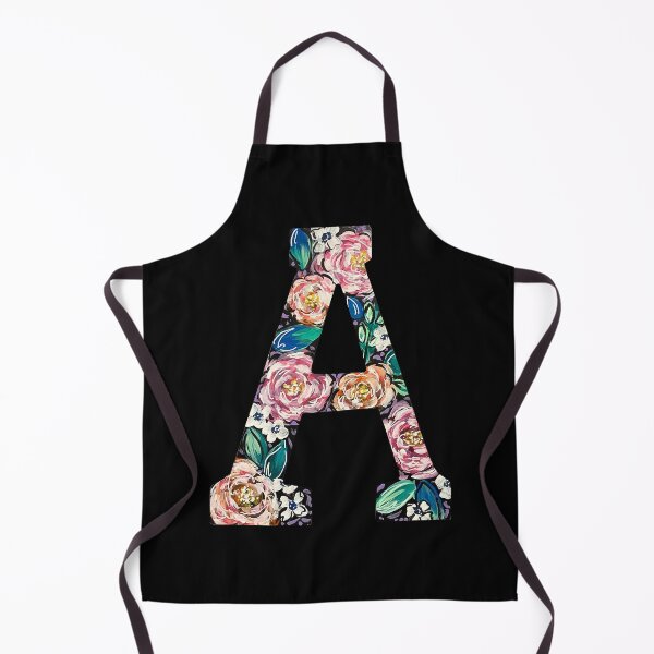 Item preview, A - floral letter series designed and sold by hauntihng.