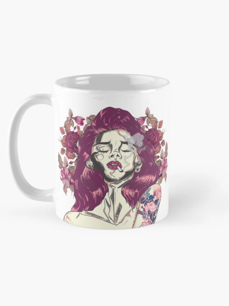 Thumbnail 5 of 6, Coffee Mug, Lady Roses designed and sold by SimplifyCD.