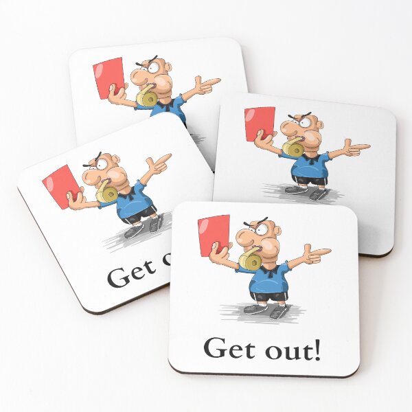Item preview, Red Card Referee: Get Out! designed and sold by daguilon.