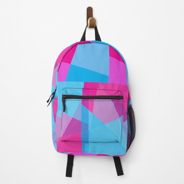 Item preview, Pinkish Blue Geometric Abstract designed and sold by BhavyaBathla.