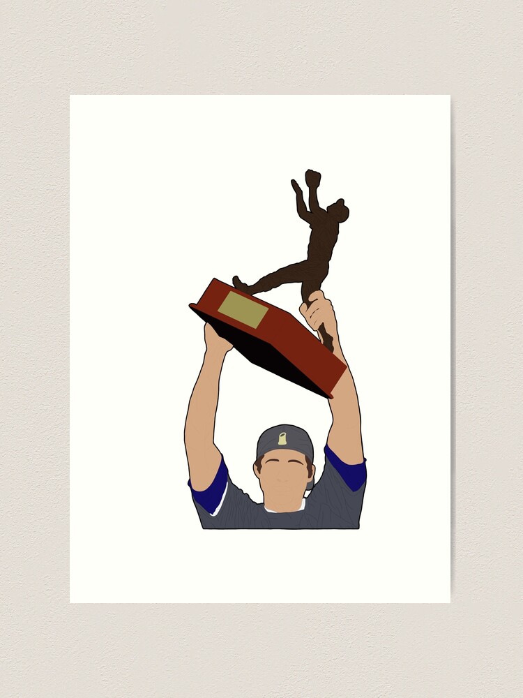 COREY SEAGER art print Los Angeles Dodgers FREE shipping!