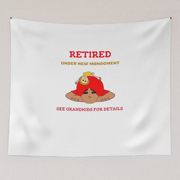 Item preview, Retired Under New Management See Grandkids For Details designed and sold by 30-Merch.