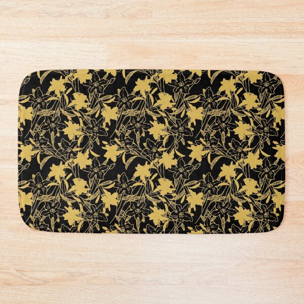 Item preview,  Flowers gold flower 6 popular seamless flower pattern iphone-cases designed and sold by DoodlesFlowers.