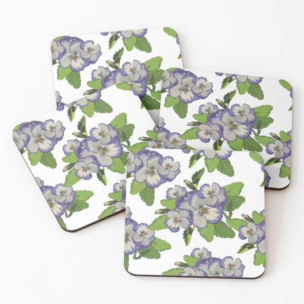 Item preview, African violets designed and sold by Sketchbook Designs.