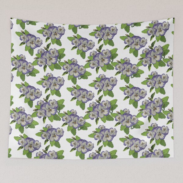 Item preview, African violets designed and sold by Sketchbook Designs.