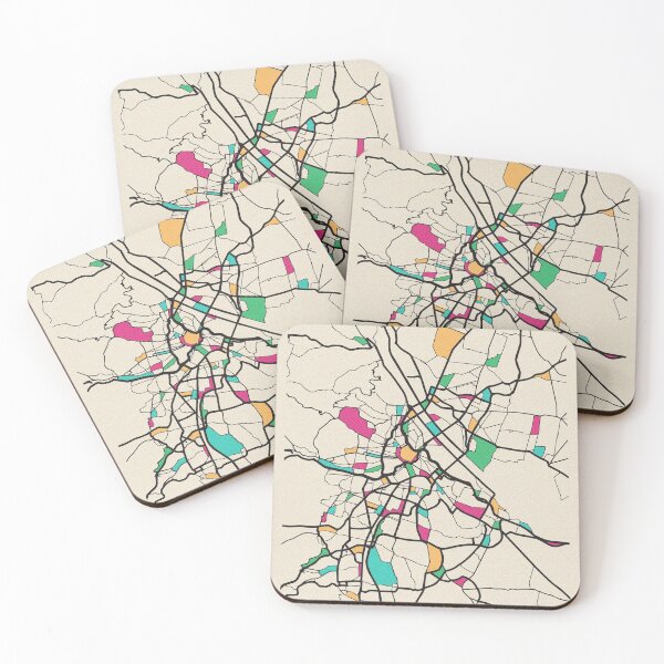 Item preview, Vienna, Austria Street Map designed and sold by A Deniz Akerman.
