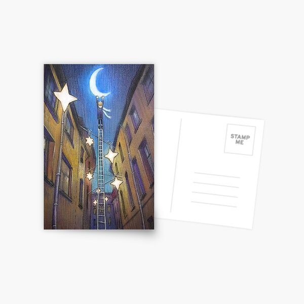 Item preview, Riga Street of Stars designed and sold by illustore.