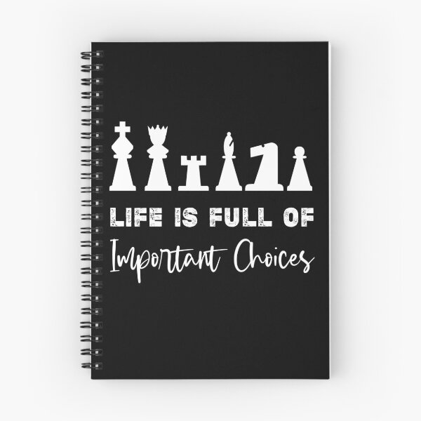 Item preview, Life Is Full Of Important Choices, Funny Chess Lover Gift,strategy board game designed and sold by Essakhi12.