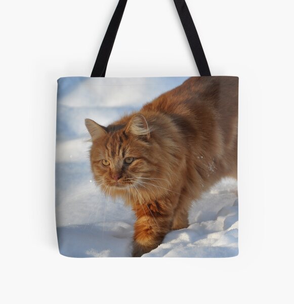 Tommy in the Snow All Over Print Tote Bag