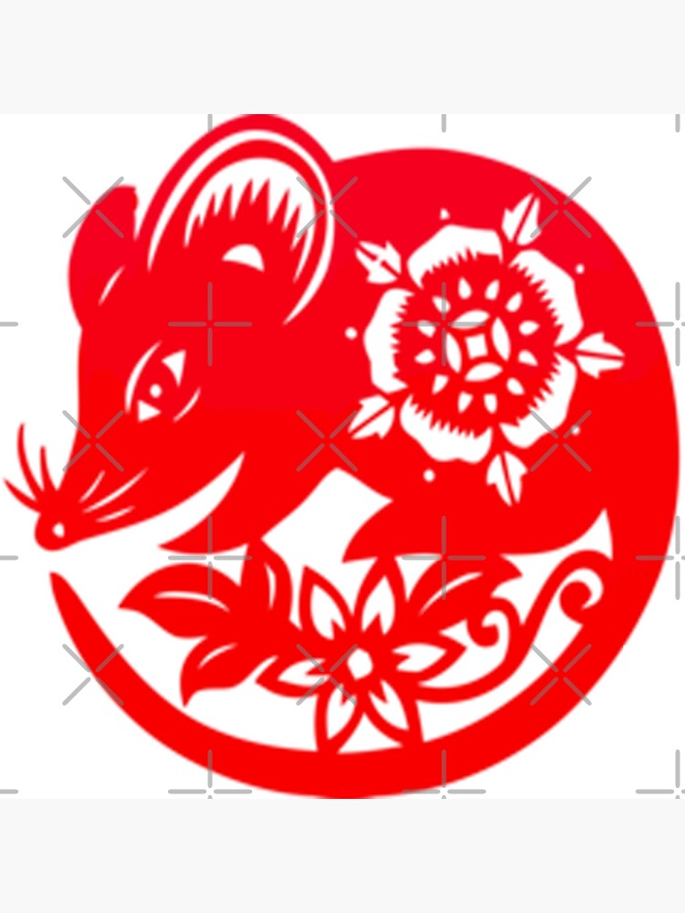  chinese astrology year of the rat poster for sale by roychaudhuri 