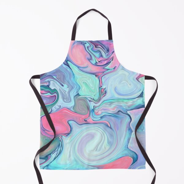 Item preview, Pink and Blue Abstract Marble Pattern designed and sold by pugmom4.