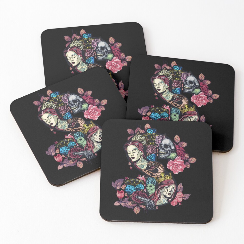 Item preview, Coasters (Set of 4) designed and sold by SimplifyCD.