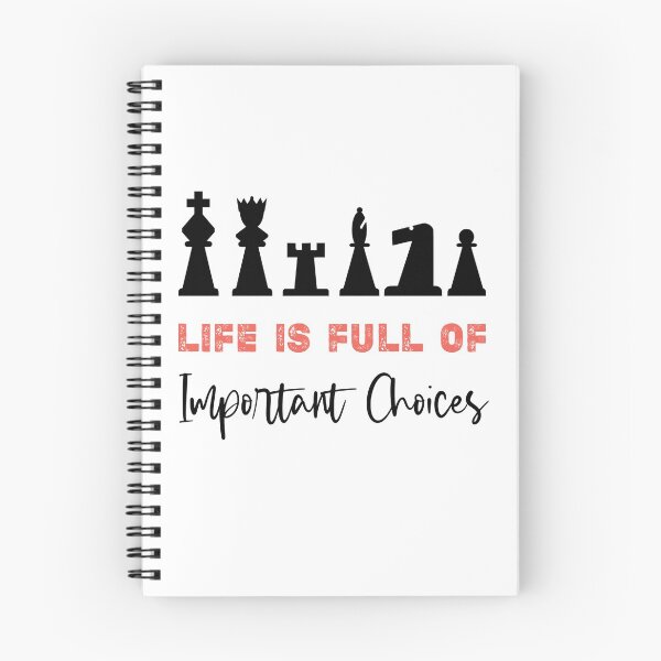 Item preview, Life Is Full Of Important Choices, Funny Chess Lover Gift,strategy board game designed and sold by Essakhi12.