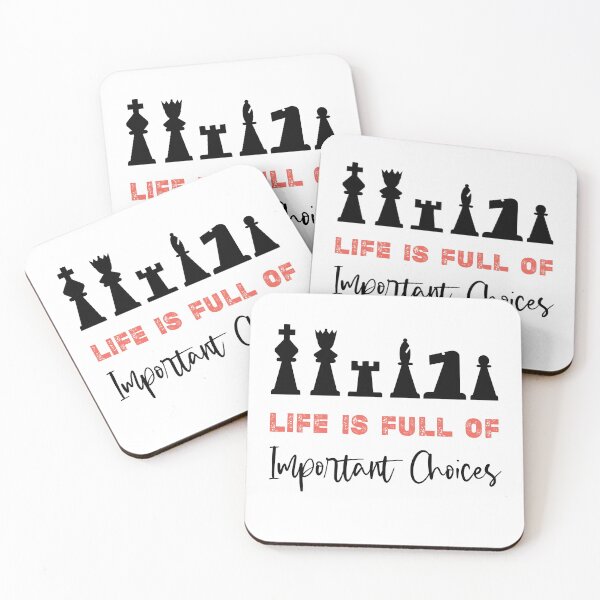 Item preview, Life Is Full Of Important Choices, Funny Chess Lover Gift,strategy board game designed and sold by Essakhi12.