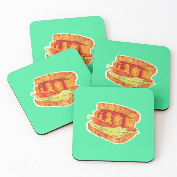 Aperçu de l'œuvre burger sandwich créée et vendue par MingArtForest.