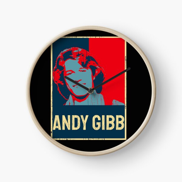 Andy gibb vintage Clock