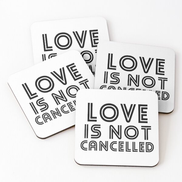Item preview, Love is not cancelled designed and sold by DarkArtStudio.