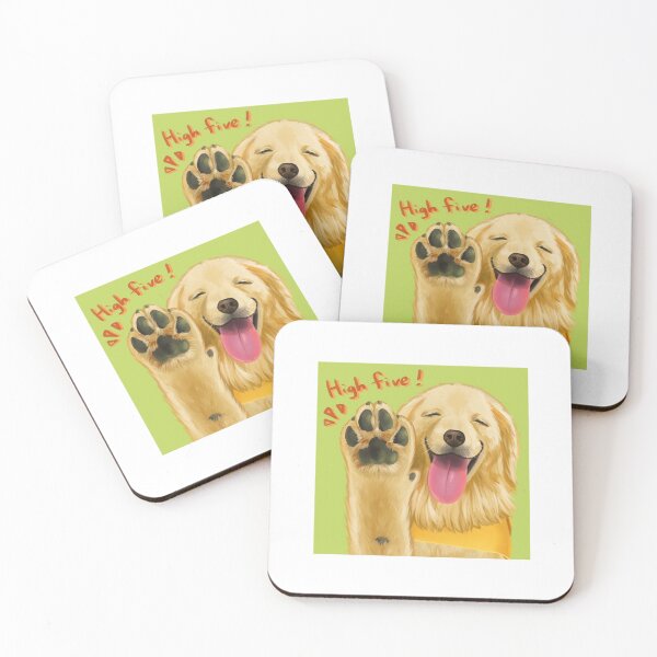 Item preview, High five assistance dog! designed and sold by Goldentiger810.