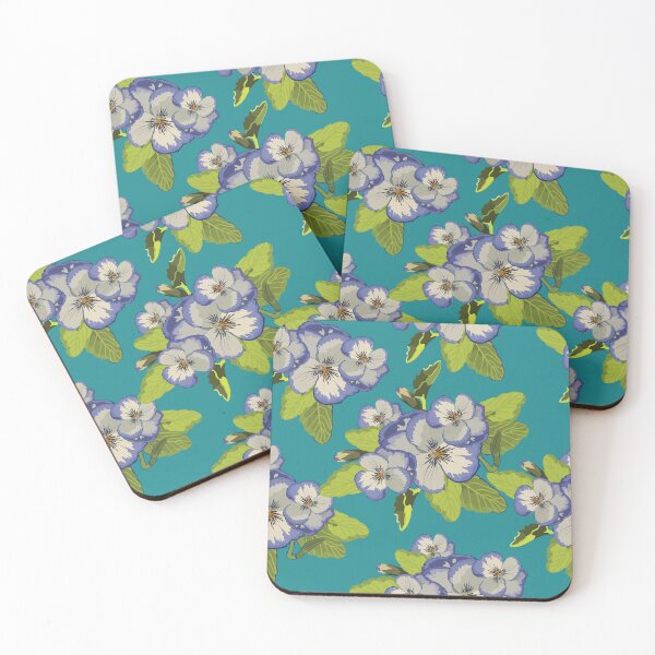 Item preview, African Violets Pattern designed and sold by Sketchbook Designs.