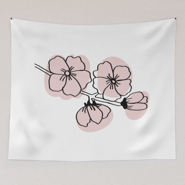 Artikelvorschau, Minimalismus Sakura Blumen entworfen und verkauft von Juzzov.