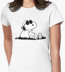 Snoopy Women's Fitted T-Shirt