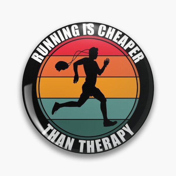 Item preview, Running Is Cheaper Than Therapy designed and sold by Giacob.