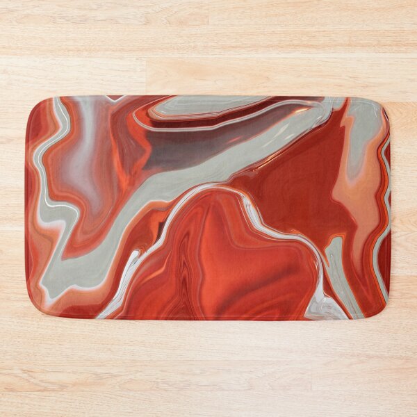 Item preview, Rust Color Liquid Abstract designed and sold by Erwin-Bratz.