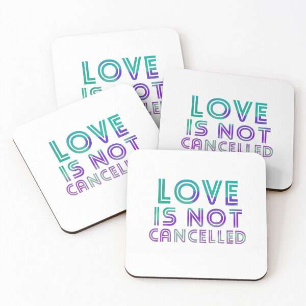 Item preview, Love is not cancelled designed and sold by DarkArtStudio.