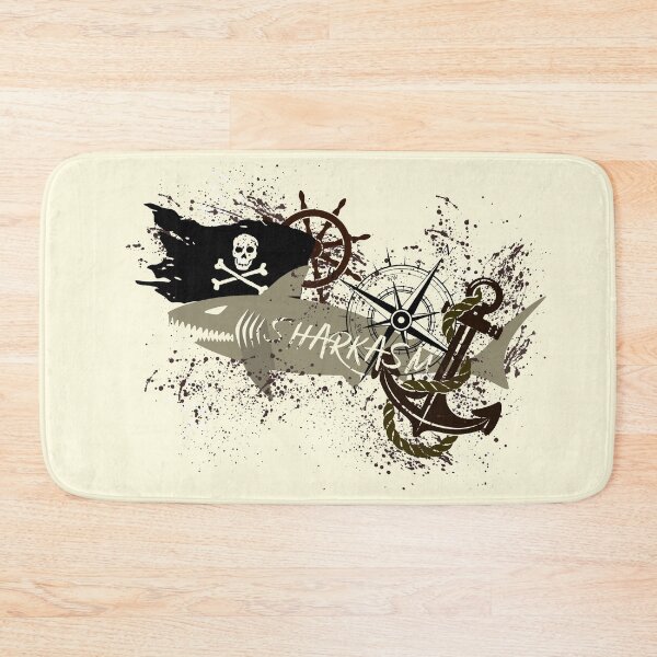 Item preview, Piracy Sharkasm Design designed and sold by AngeliaLucis.