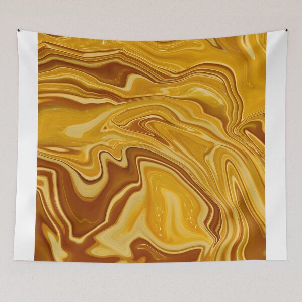Item preview, Orange Fluid Abstract designed and sold by Erwin-Bratz.