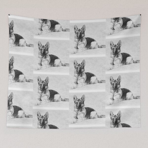 Item preview, LOVE GERMAN SHEPARD  designed and sold by hlpina1.