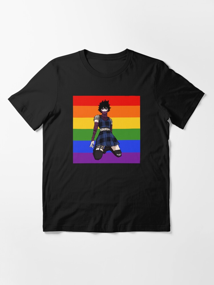 That emo boy rainbow flag Essential T-Shirt for Sale by Morghostclub