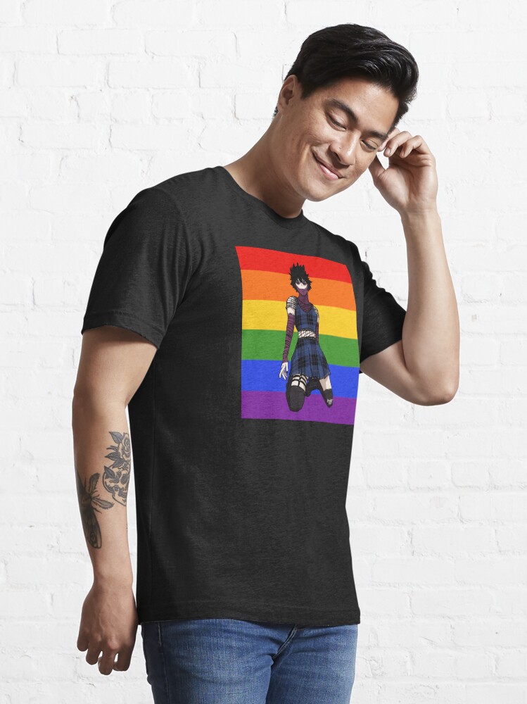 That emo boy rainbow flag Essential T-Shirt for Sale by Morghostclub