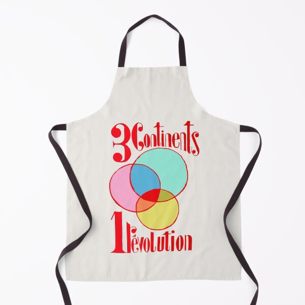 Item preview, ! New ! Paris Revolt, May 68: '3 CONTINENTS, 1 REVOLUTION': The Original in Deep Red on Bone White designed and sold by Day Chapman.