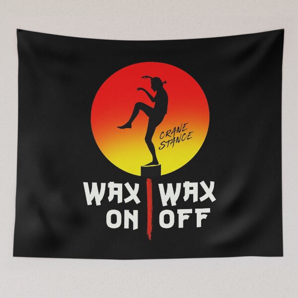 Aperçu de l'œuvre Wax On Wax Off créée et vendue par MyMerchStore.