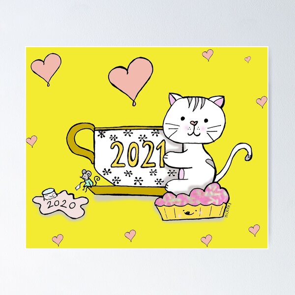 Item preview, Welcome 2021. Goodbye 2020 designed and sold by Fradema.