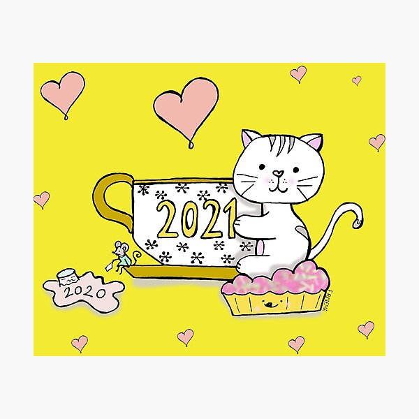 Item preview, Welcome 2021. Goodbye 2020 designed and sold by Fradema.
