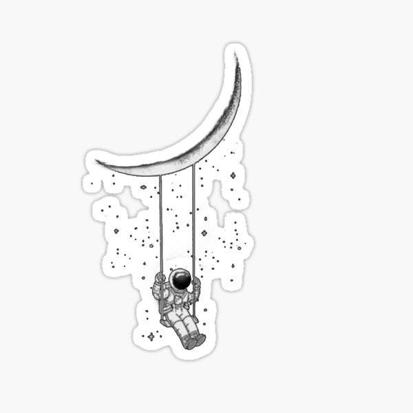 Item preview, Astronaut on a swing designed and sold by Enio Sefa.