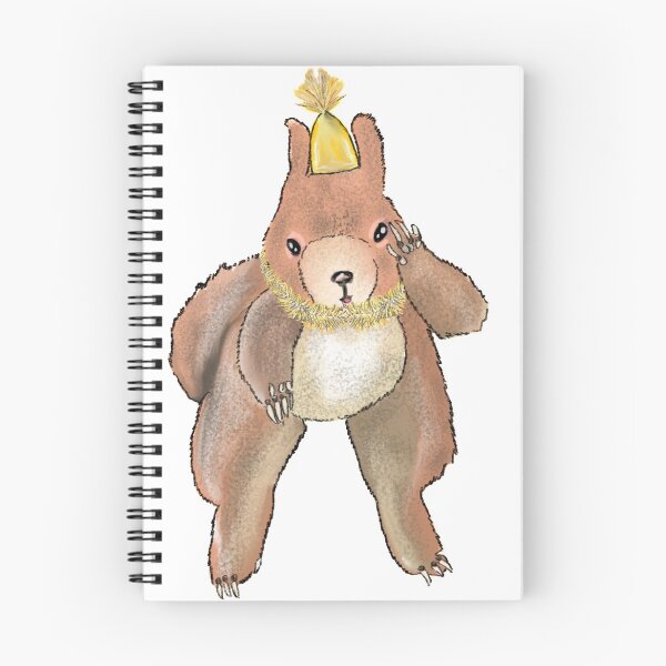 Item preview, Ardilla con sombrero dorado designed and sold by MANUMONY.