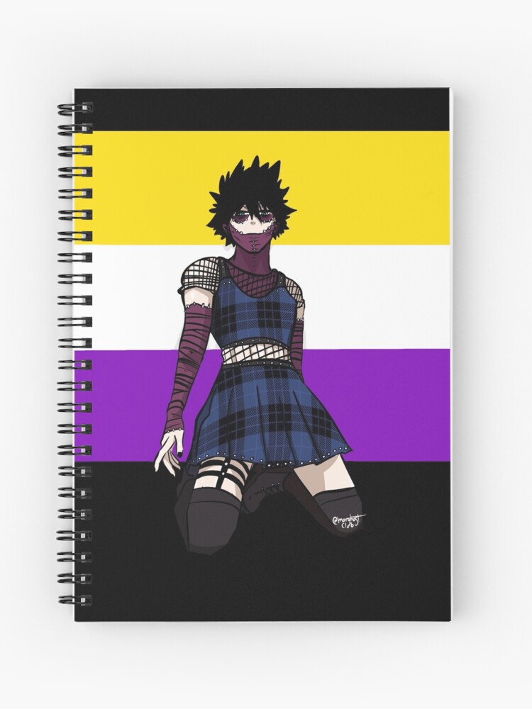 That emo boy rainbow flag Spiral Notebook for Sale by