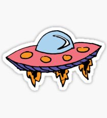 UFO 90s Sticker