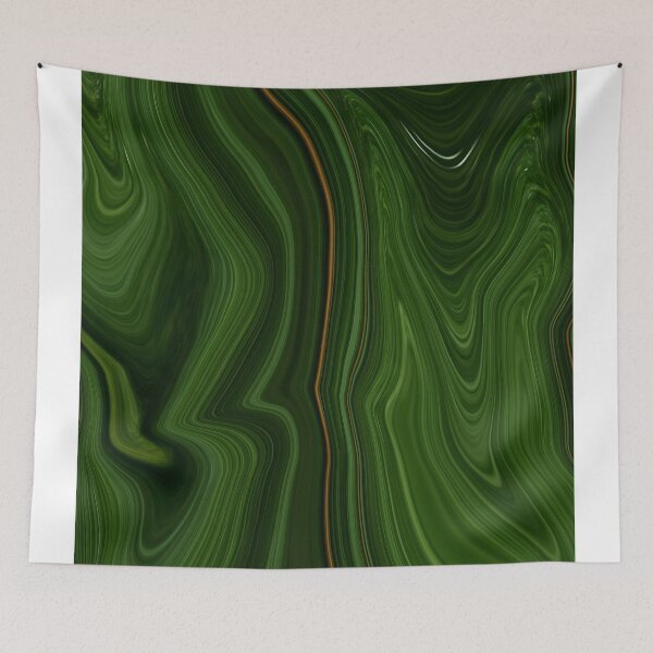 Item preview, Green Leaf Fluid Pattern designed and sold by Erwin-Bratz.