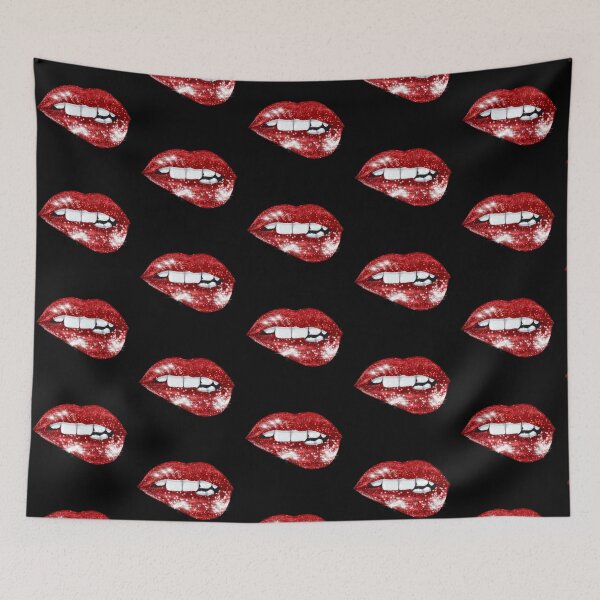 Item preview, Sexy Red Glitter Lips designed and sold by Gerhanj.