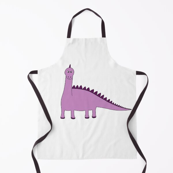 Item preview, Cute Purple Happy Dinosaur designed and sold by DeliliahDoodles.
