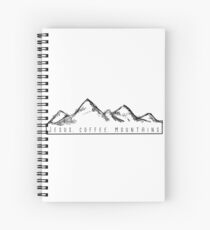 Jesus. Coffee. Mountains. Spiral Notebook