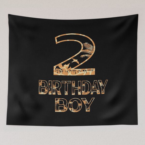 Item preview, 2nd Birthday Boy Wild 2 Years Old Zoo Theme Animal Party graphic designed and sold by Grabitees.