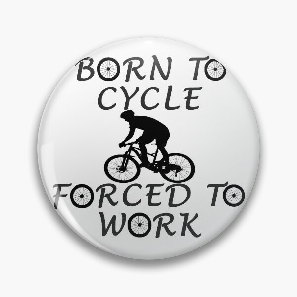 Aperçu de l'œuvre Né à vélo forcé de travailler créée et vendue par SAIDDIA.