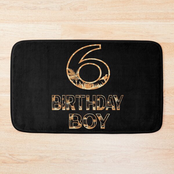Item preview, 6th Birthday Boy Wild 6 Years Old Zoo Theme Animal Party design designed and sold by Grabitees.