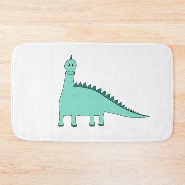 Item preview, Cute Blue Happy Dinosaur designed and sold by DeliliahDoodles.